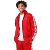 San Francisco 49ers NFL Mens Stripe Logo Track Jacket