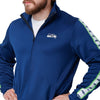 Seattle Seahawks NFL Mens Stripe Logo Track Jacket