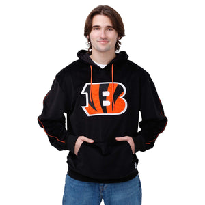 Cincinnati Bengals NFL Mens Velour Hooded Sweatshirt