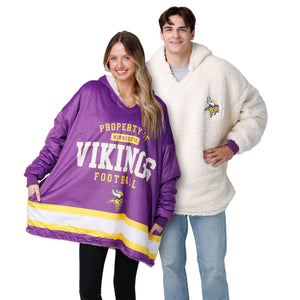 Minnesota Vikings NFL Team Color Property Of Hoodeez
