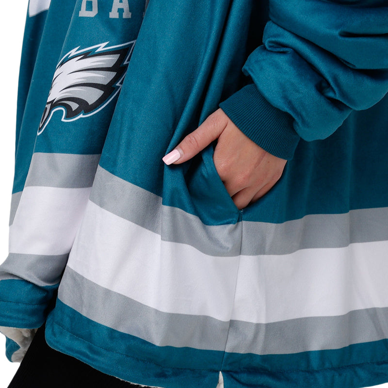 Philadelphia Eagles NFL Reversible Colorblock Hoodeez