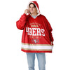 San Francisco 49ers NFL Team Color Property Of Hoodeez