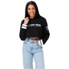 Las Vegas Raiders NFL Womens Cropped Chenille Hoodie