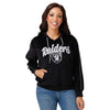 Las Vegas Raiders NFL Womens Velour Hooded Sweatshirt