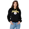 Pittsburgh Steelers NFL Womens Velour Hooded Sweatshirt