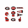 Georgia Bulldogs NCAA 10 Pack Team Clog Charms