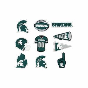 Michigan State Spartans NCAA 10 Pack Team Clog Charms