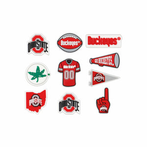 Ohio State Buckeyes NCAA 10 Pack Team Clog Charms