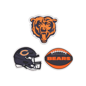 Chicago Bears NFL 3 Pack Tailgate Tote Charms