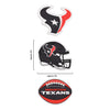 Houston Texans NFL 3 Pack Tailgate Tote Charms