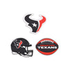 Houston Texans NFL 3 Pack Tailgate Tote Charms