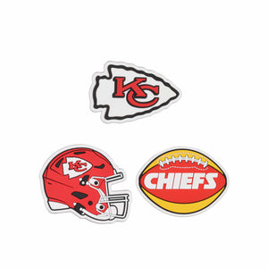 Kansas City Chiefs NFL 3 Pack Tailgate Tote Charms