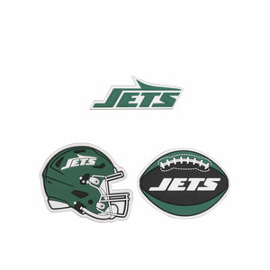 New York Jets NFL 3 Pack Tailgate Tote Charms