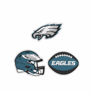 Philadelphia Eagles NFL 3 Pack Tailgate Tote Charms