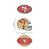 San Francisco 49Ers NFL 3 Pack Tailgate Tote Charms