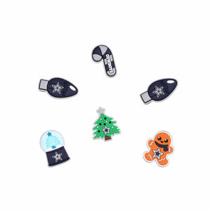 Dallas Cowboys NFL 6 Pack Holiday Team Clog Charms