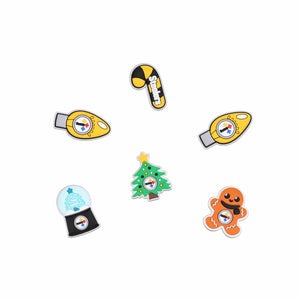 Pittsburgh Steelers NFL 6 Pack Holiday Team Clog Charms