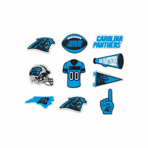 Carolina Panthers NFL 10 Pack Team Clog Charms