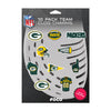 Green Bay Packers NFL 10 Pack Team Clog Charms