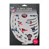 New England Patriots NFL 10 Pack Team Clog Charms