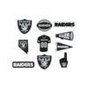 Las Vegas Raiders NFL 10 Pack Team Clog Charms