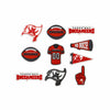 Tampa Bay Buccaneers NFL 10 Pack Team Clog Charms