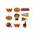 Washington Commanders NFL 10 Pack Team Clog Charms