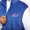 Buffalo Bills NFL Two Tone Velour Zip Up Top (PREORDER - SHIPS EARLY OCTOBER)