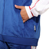 Buffalo Bills NFL Two Tone Velour Zip Up Top (PREORDER - SHIPS EARLY OCTOBER)