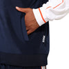 Denver Broncos NFL Two Tone Velour Zip Up Top (PREORDER - SHIPS EARLY OCTOBER)