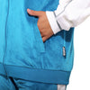 Detroit Lions NFL Two Tone Velour Zip Up Top (PREORDER - SHIPS EARLY OCTOBER)