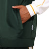 Green Bay Packers NFL Two Tone Velour Zip Up Top (PREORDER - SHIPS EARLY OCTOBER)
