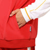 Kansas City Chiefs NFL Two Tone Velour Zip Up Top (PREORDER - SHIPS EARLY OCTOBER)