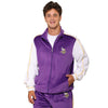 Minnesota Vikings NFL Two Tone Velour Zip Up Top (PREORDER - SHIPS EARLY OCTOBER)