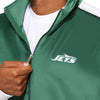 New York Jets NFL Two Tone Velour Zip Up Top (PREORDER - SHIPS EARLY OCTOBER)