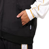 Pittsburgh Steelers NFL Two Tone Velour Zip Up Top (PREORDER - SHIPS EARLY OCTOBER)