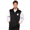 Pittsburgh Steelers NFL Two Tone Velour Zip Up Top (PREORDER - SHIPS EARLY OCTOBER)