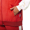San Francisco 49ers NFL Two Tone Velour Zip Up Top (PREORDER - SHIPS EARLY OCTOBER)