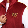 Washington Commanders NFL Two Tone Velour Zip Up Top (PREORDER - SHIPS LATE OCTOBER)