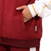 Washington Commanders NFL Two Tone Velour Zip Up Top (PREORDER - SHIPS LATE OCTOBER)
