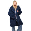 Chicago Bears NFL Faux Fur Long Jacket (PREORDER - SHIPS LATE NOVEMBER)
