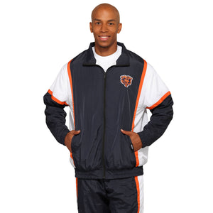 Chicago Bears NFL Nylon Crinkle Gameday Jacket