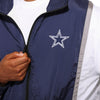 Dallas Cowboys NFL Nylon Crinkle Gameday Jacket (PREORDER - SHIPS LATE OCTOBER)