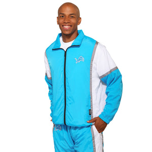Detroit Lions NFL Nylon Crinkle Gameday Jacket