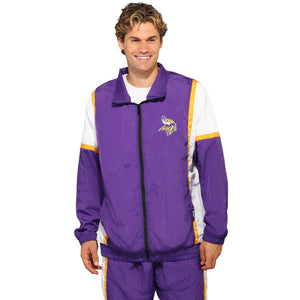 Minnesota Vikings NFL Nylon Crinkle Gameday Jacket