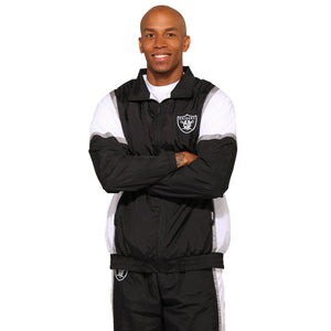 Las Vegas Raiders NFL Nylon Crinkle Gameday Jacket