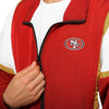 San Francisco 49ers NFL Nylon Crinkle Gameday Jacket (PREORDER - SHIPS LATE OCTOBER)