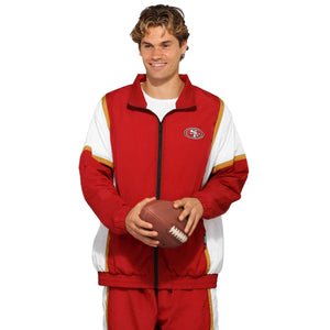 San Francisco 49ers NFL Nylon Crinkle Gameday Jacket