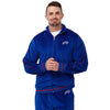 Buffalo Bills NFL Mens Velour Zip Up Top