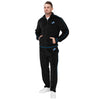 Detroit Lions NFL Mens Velour Zip Up Top